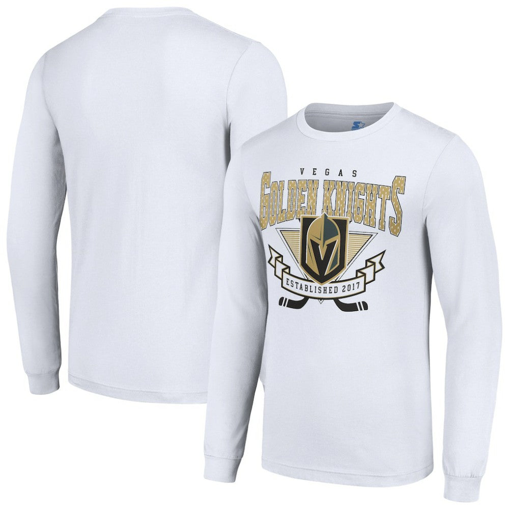Vegas Golden Knights Starter Team Logo Graphic Long Sleeve T-Shirt Outlet