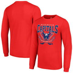 Washington Capitals Starter Team Logo Graphic Long Sleeve T-Shirt For Sale