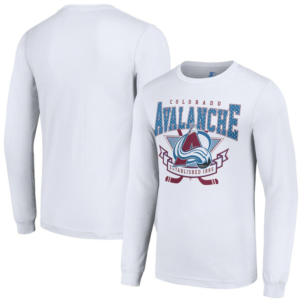 Colorado Avalanche Starter Team Logo Graphic Long Sleeve T-Shirt Online