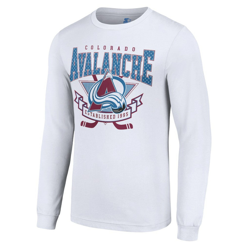 Colorado Avalanche Starter Team Logo Graphic Long Sleeve T-Shirt Online