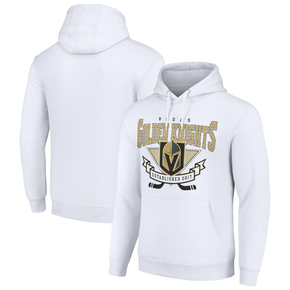Vegas Golden Knights Starter Team Logo Graphic Fleece Tri-Blend Pullover Hoodie Discount