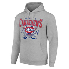 Montreal Canadiens Starter Team Logo Graphic Fleece Tri-Blend Pullover Hoodie Online