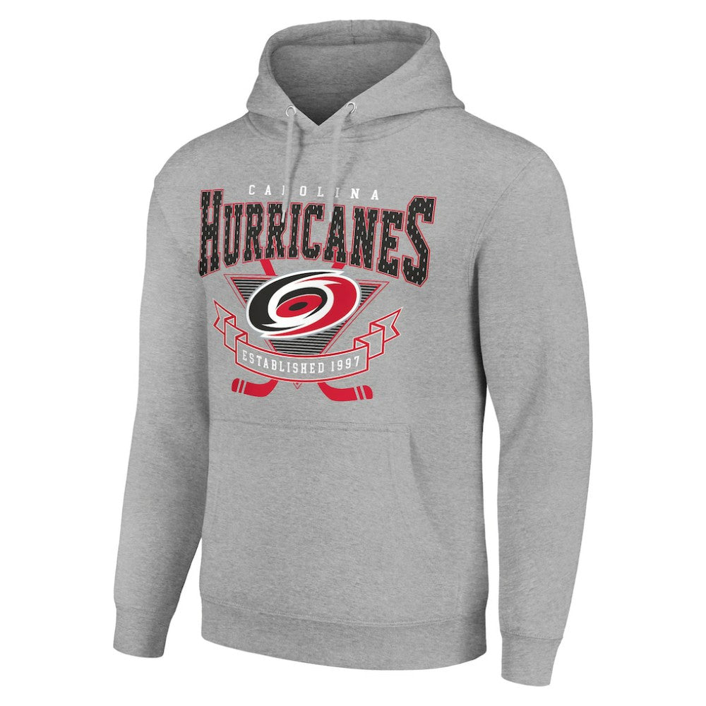 Carolina Hurricanes Starter Team Logo Graphic Fleece Tri-Blend Pullover Hoodie Online