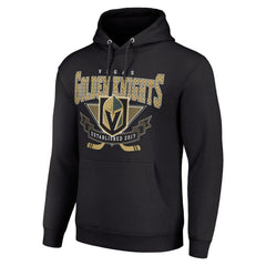 Vegas Golden Knights Starter Team Logo Graphic Fleece Tri-Blend Pullover Hoodie Outlet