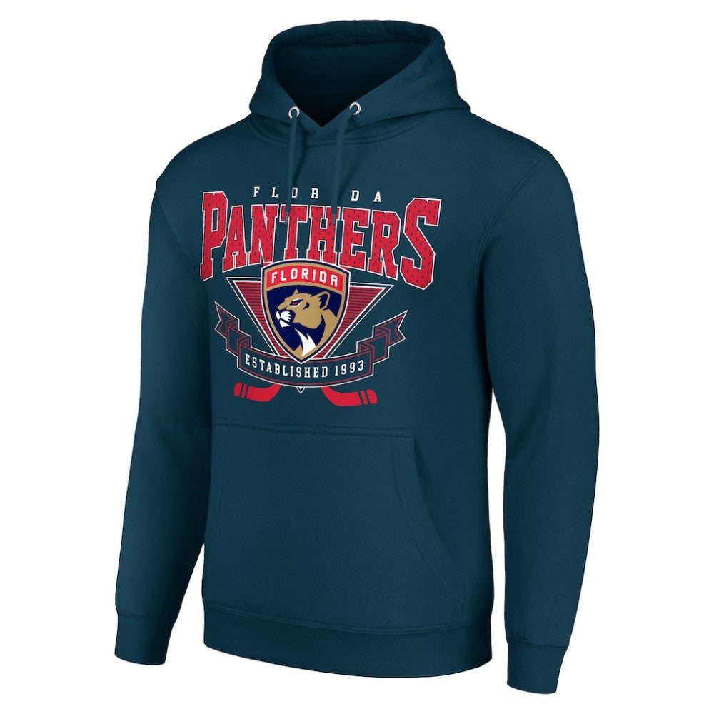 Florida Panthers Starter Team Logo Graphic Fleece Tri-Blend Pullover Hoodie Online