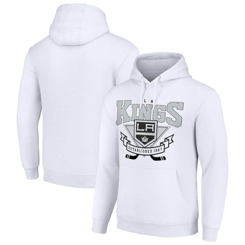 Los Angeles Kings Starter Team Logo Graphic Fleece Tri-Blend Pullover Hoodie Online