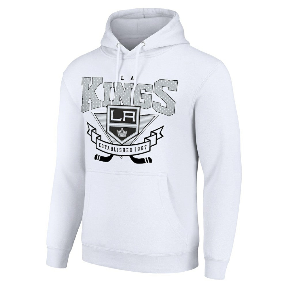Los Angeles Kings Starter Team Logo Graphic Fleece Tri-Blend Pullover Hoodie Online