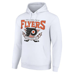 Philadelphia Flyers Starter Team Logo Graphic Fleece Tri-Blend Pullover Hoodie Online