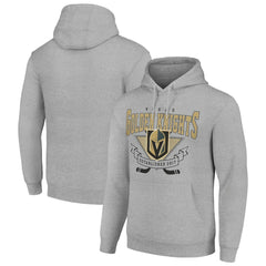 Vegas Golden Knights Starter Team Logo Graphic Fleece Tri-Blend Pullover Hoodie Outlet