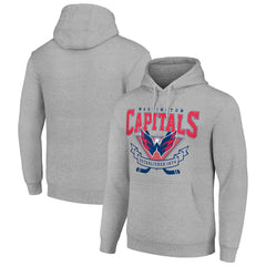 Washington Capitals Starter Team Logo Graphic Fleece Tri-Blend Pullover Hoodie Sale