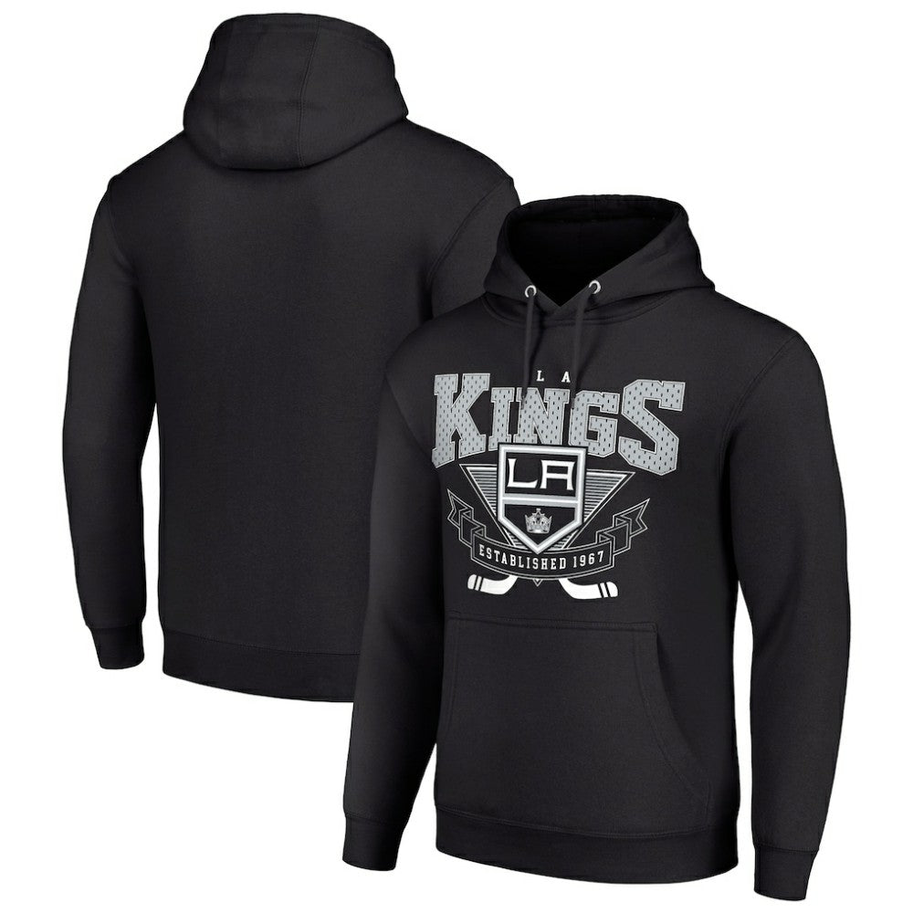 Los Angeles Kings Starter Team Logo Graphic Fleece Tri-Blend Pullover Hoodie For Sale