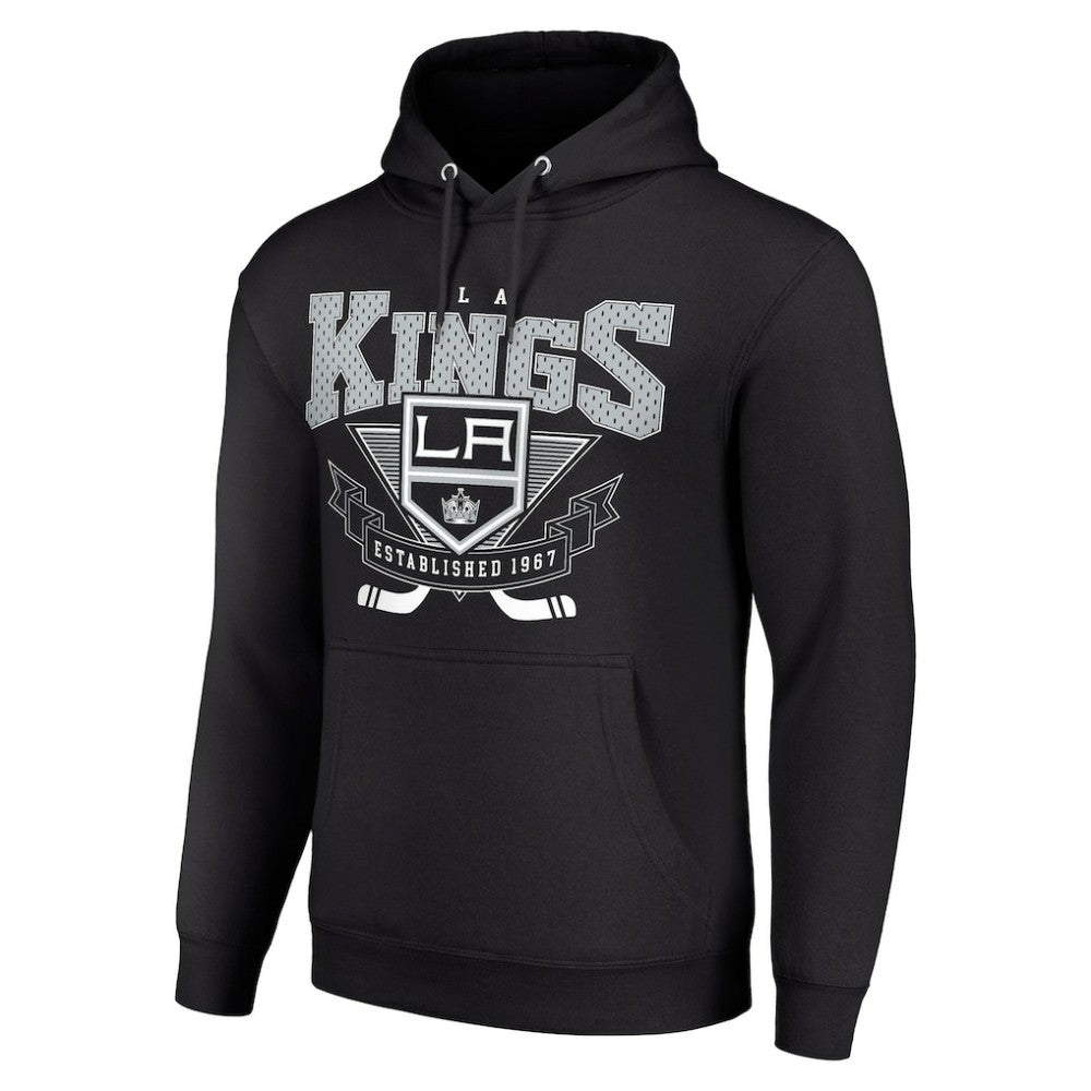 Los Angeles Kings Starter Team Logo Graphic Fleece Tri-Blend Pullover Hoodie For Sale