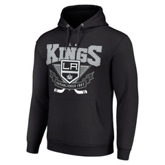 Los Angeles Kings Starter Team Logo Graphic Fleece Tri-Blend Pullover Hoodie For Sale