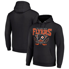 Philadelphia Flyers Starter Team Logo Graphic Fleece Tri-Blend Pullover Hoodie Sale