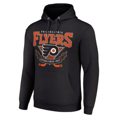 Philadelphia Flyers Starter Team Logo Graphic Fleece Tri-Blend Pullover Hoodie Sale