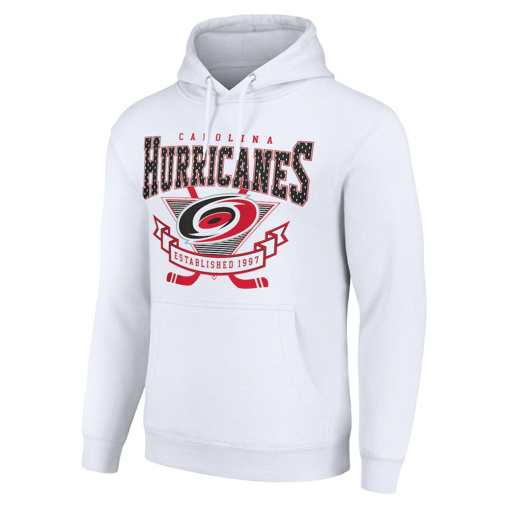 Carolina Hurricanes Starter Team Logo Graphic Fleece Tri-Blend Pullover Hoodie Online