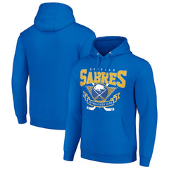 Buffalo Sabres Starter Team Logo Graphic Fleece Tri-Blend Pullover Hoodie Outlet