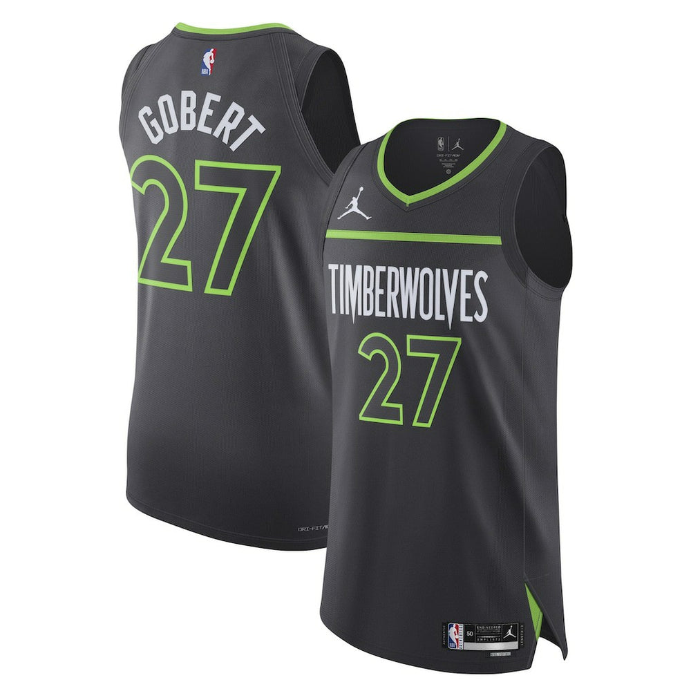 Rudy Gobert Minnesota Timberwolves Jordan Brand Authentic Jersey New