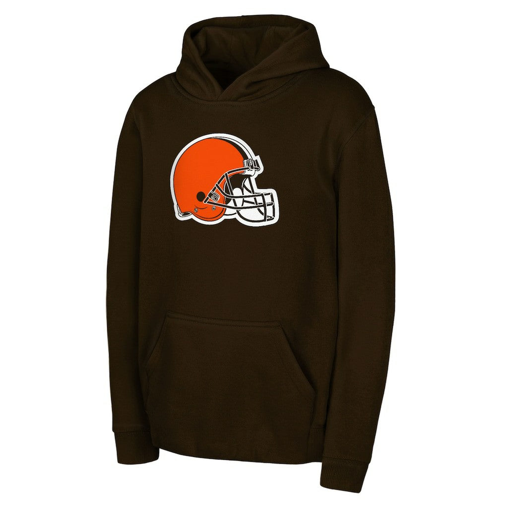 Cleveland Browns  Youth Team Logo Pullover Hoodie