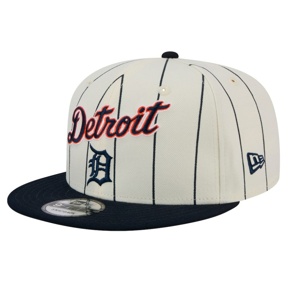 Detroit Tigers New Era Jersey Pinstripe 9FIFTY Snapback Hat | MLB Outlet