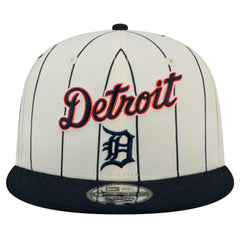 Detroit Tigers New Era Jersey Pinstripe 9FIFTY Snapback Hat | MLB Outlet