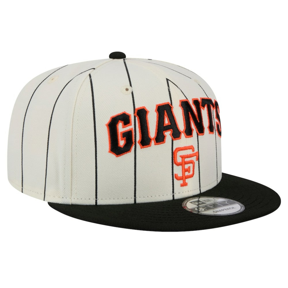 San Francisco Giants New Era Jersey Pinstripe 9FIFTY Snapback Hat | MLB For sale