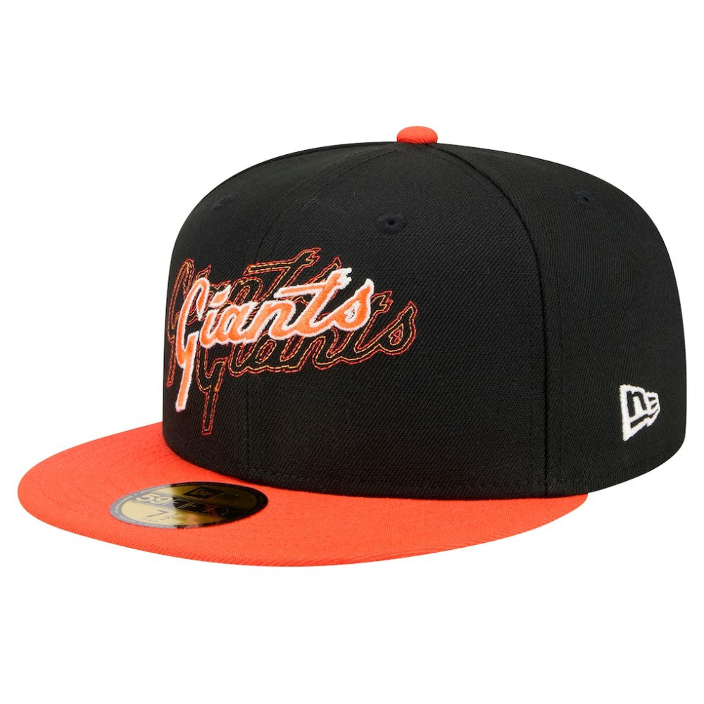 San Francisco Giants New Era Shadow Stitch 59FIFTY Fitted Hat | MLB US