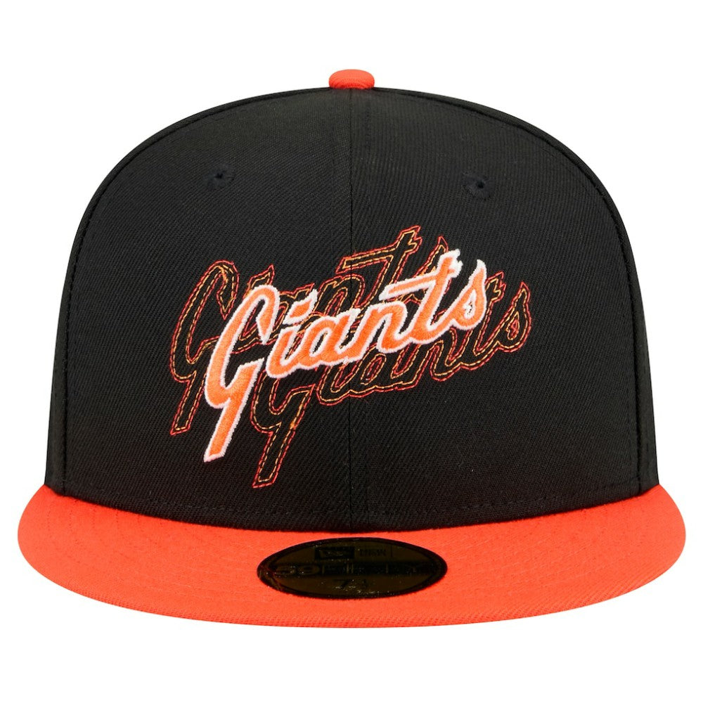 San Francisco Giants New Era Shadow Stitch 59FIFTY Fitted Hat | MLB US