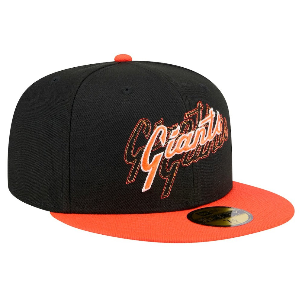 San Francisco Giants New Era Shadow Stitch 59FIFTY Fitted Hat | MLB US