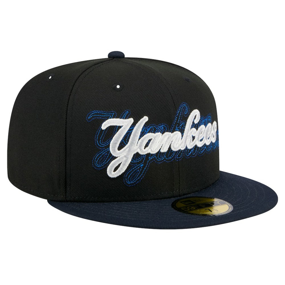 New York Yankees New Era Shadow Stitch 59FIFTY Fitted Hat | MLB Near me