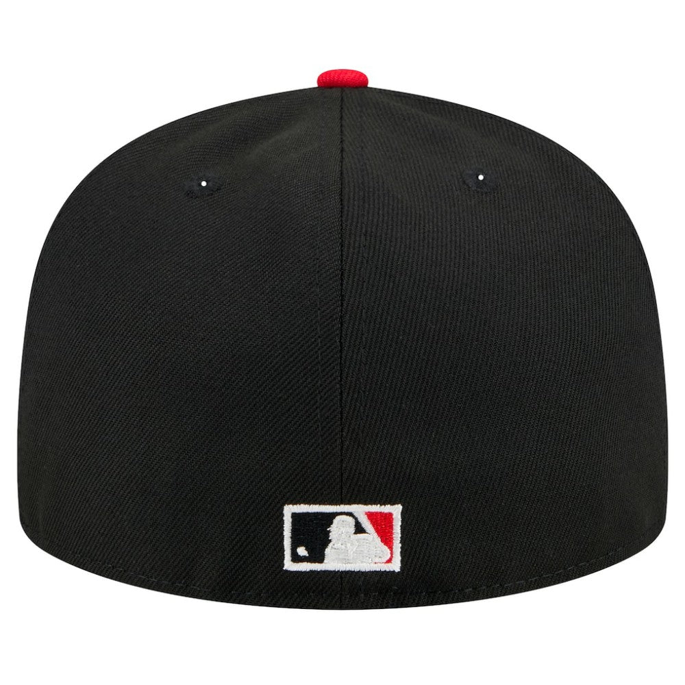 Atlanta Braves New Era Shadow Stitch 59FIFTY Fitted Hat | MLB Shop