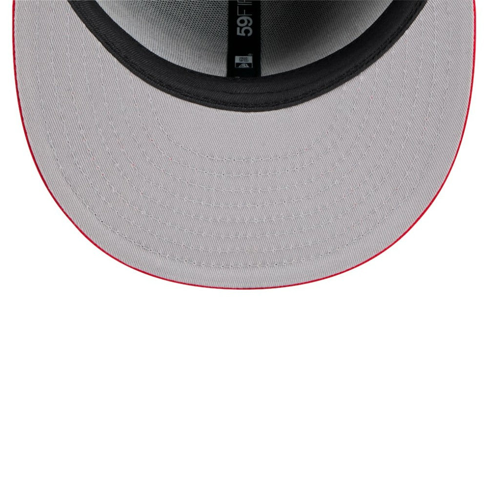 Atlanta Braves New Era Shadow Stitch 59FIFTY Fitted Hat | MLB Shop
