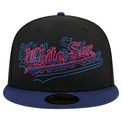 Chicago White Sox New Era Shadow Stitch 59FIFTY Fitted Hat | MLB Sale