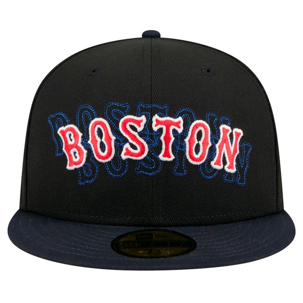 Boston Red Sox New Era Shadow Stitch 59FIFTY Fitted Hat | MLB Shop