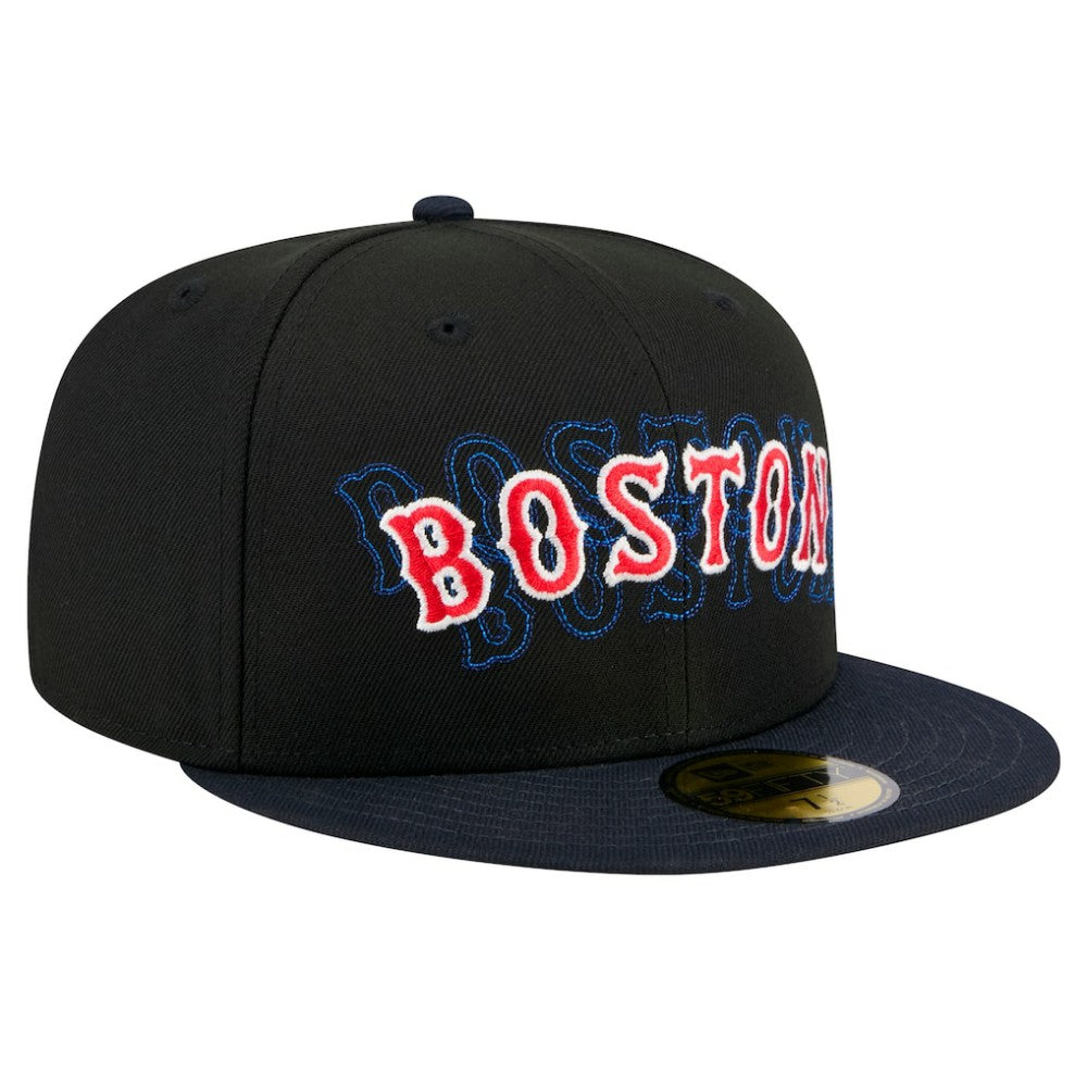 Boston Red Sox New Era Shadow Stitch 59FIFTY Fitted Hat | MLB Shop