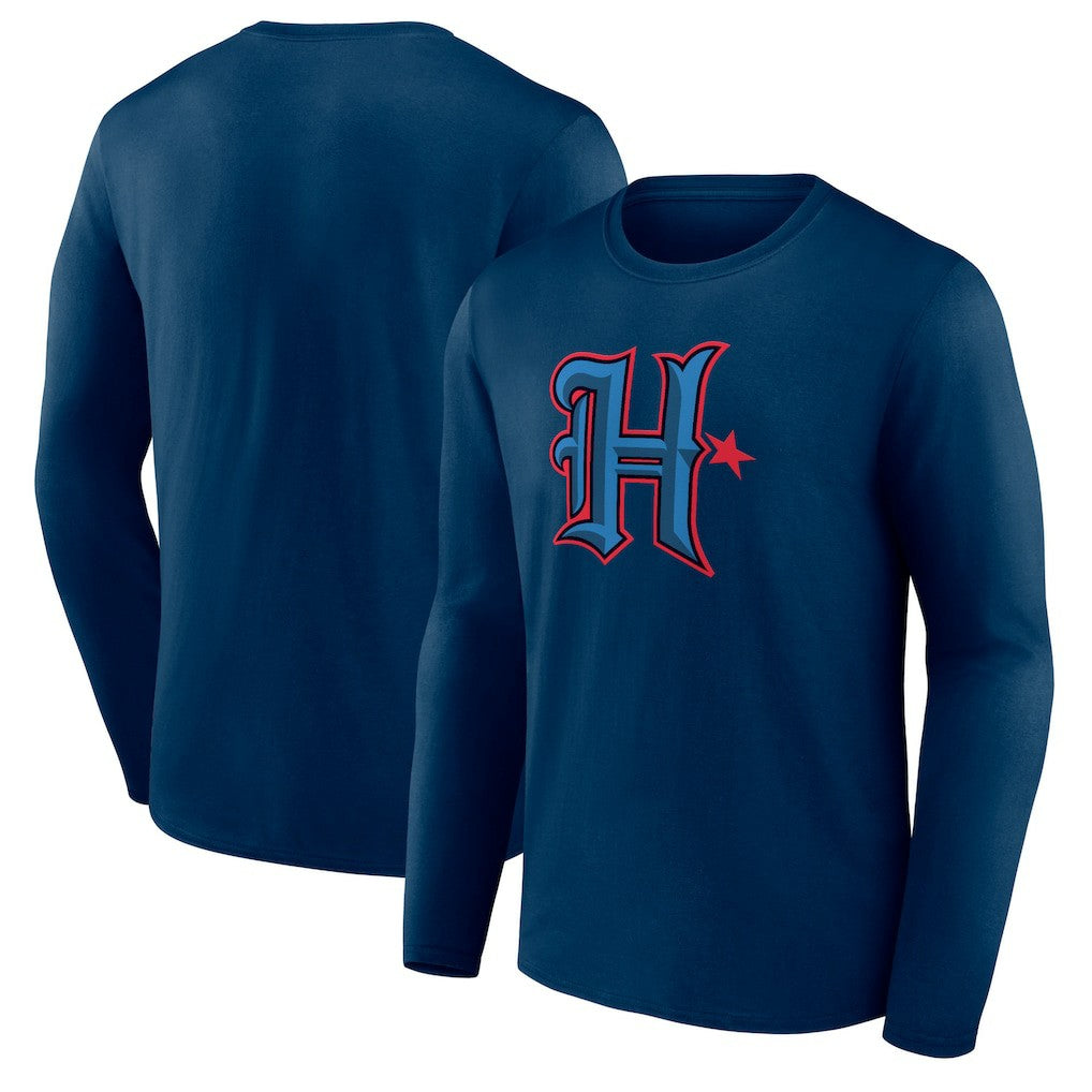 Houston Texans  Secondary Logo Long Sleeve T-Shirt