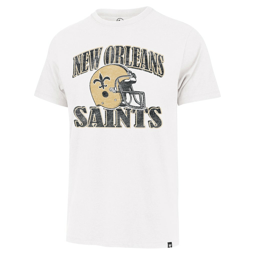 New Orleans Saints 47 brand '47 Overrun Franklin Throwback T-Shirt