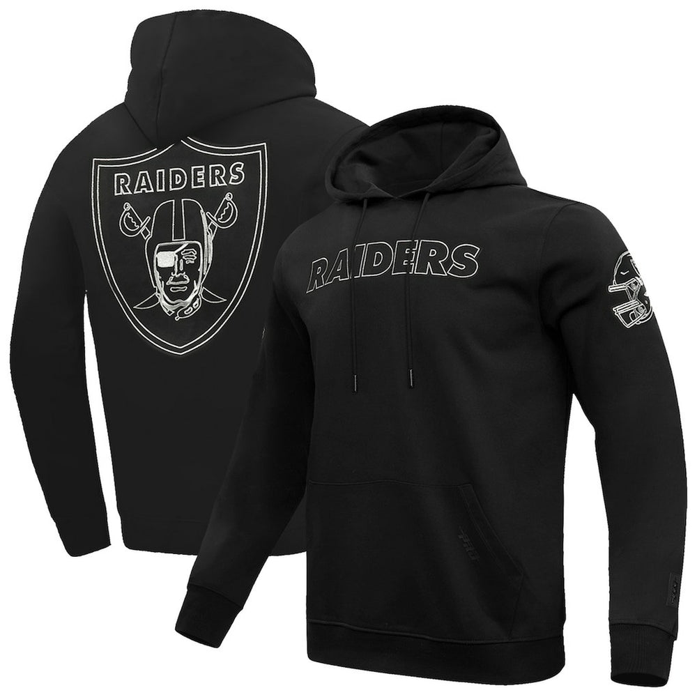 Las Vegas Raiders  Pro Standard Classic Chenille Pullover Hoodie