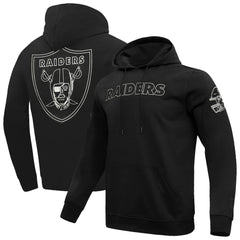 Las Vegas Raiders  Pro Standard Classic Chenille Pullover Hoodie