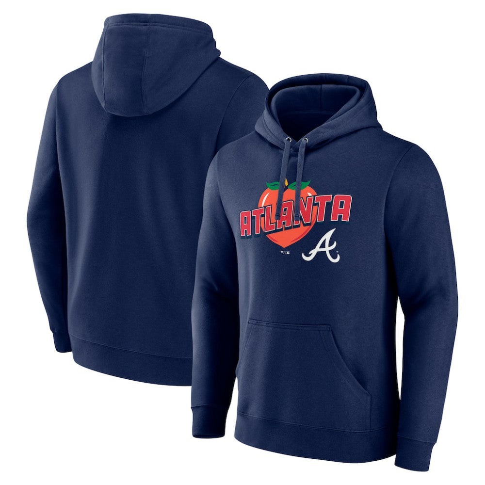 Atlanta Braves Peach Pullover Hoodie | MLB Sale