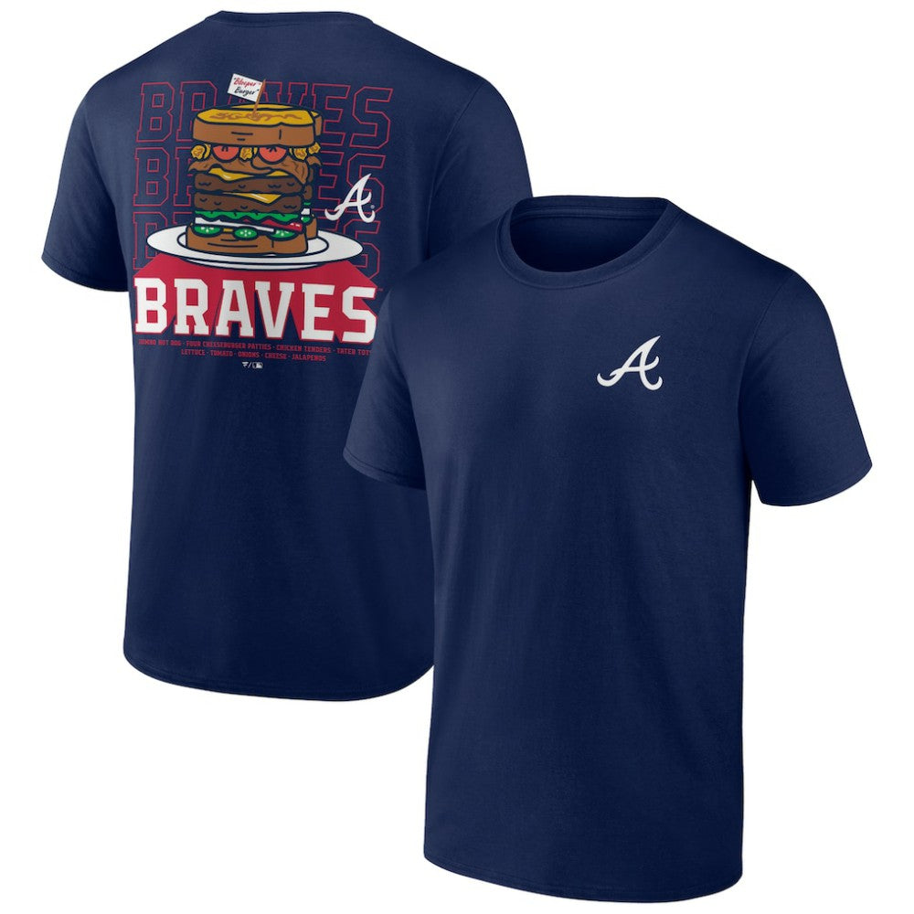 Atlanta Braves Blooper Burger T-Shirt | MLB Discount