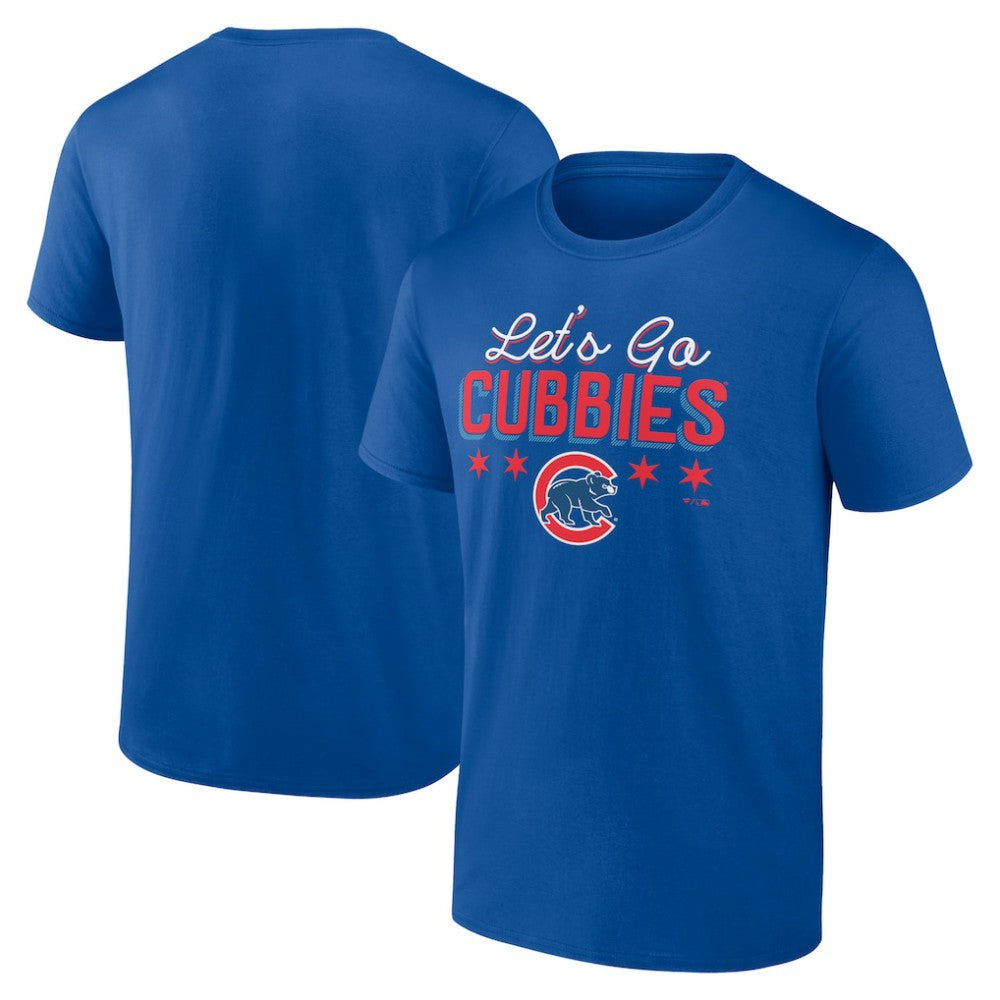 Chicago Cubs Let's Go Cubbies T-Shirt | MLB US