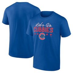 Chicago Cubs Let's Go Cubbies T-Shirt | MLB US