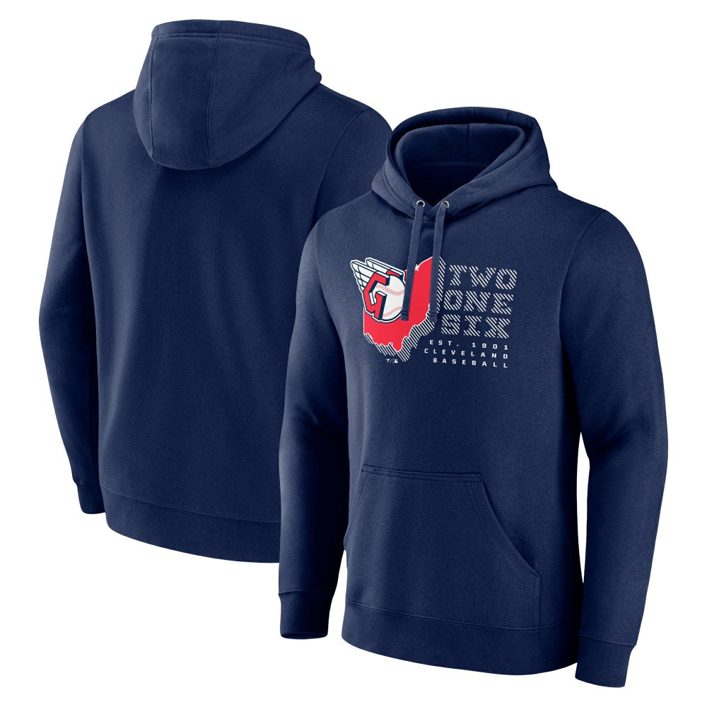 Cleveland Guardians Two One Six Pullover Hoodie | MLB On Sale