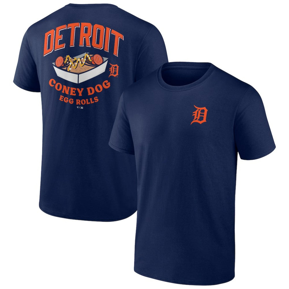 Detroit Tigers Coney Dog Egg Rolls T-Shirt | MLB Shop