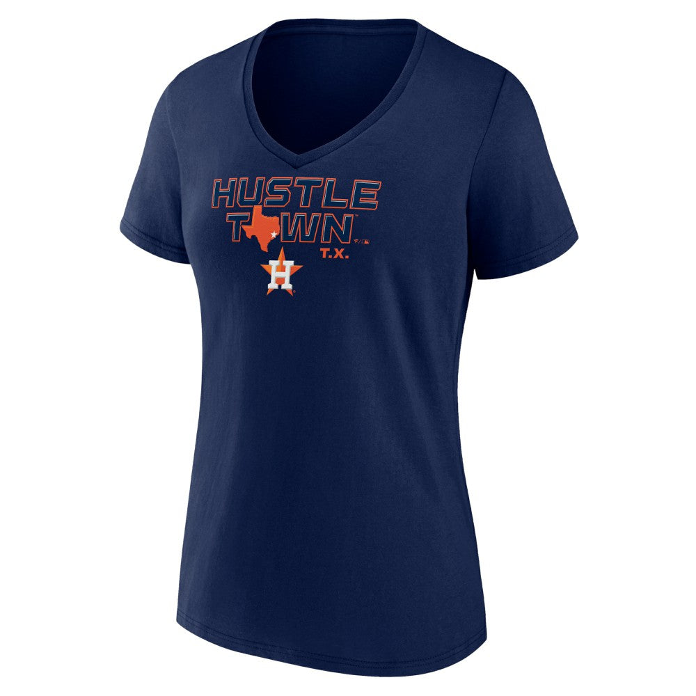 Houston Astros Women's Hustle Town V-Neck T-Shirt | MLB On Sale