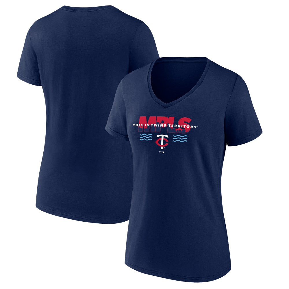 Minnesota Twins Women's Territory V-Neck T-Shirt | MLB Near me