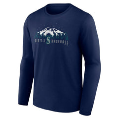Seattle Mariners Mountains Long Sleeve T-Shirt | MLB Discount