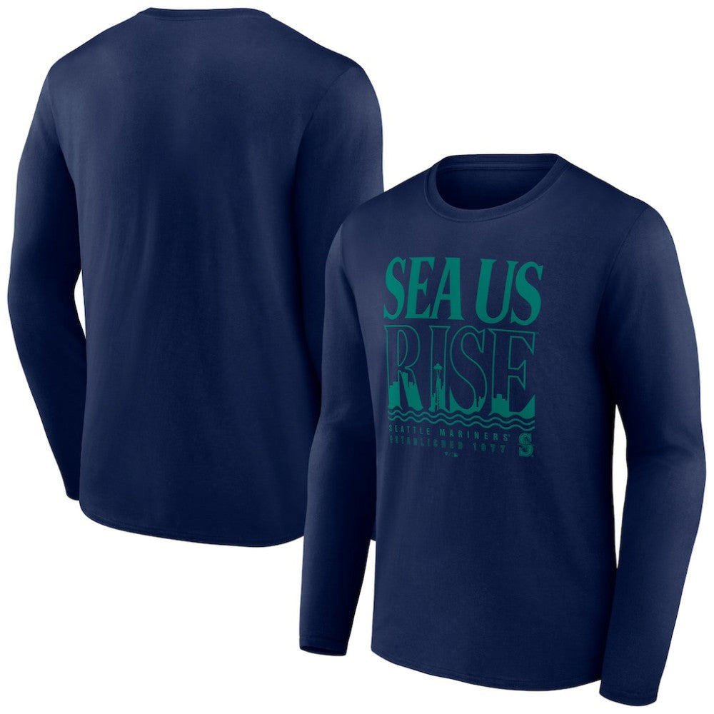 Seattle Mariners Sea Us Rise Long Sleeve T-Shirt | MLB Online