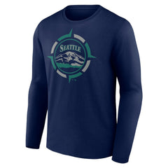 Seattle Mariners Compass Long Sleeve T-Shirt | MLB Shop